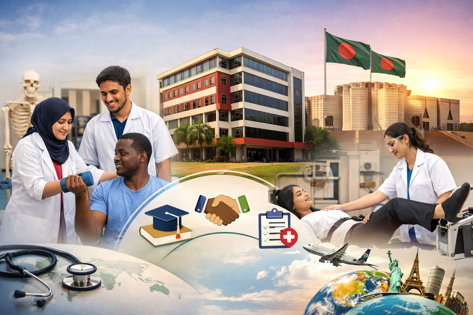 Read more about the article Top Physiotherapy Colleges for International Students in Bangladesh
