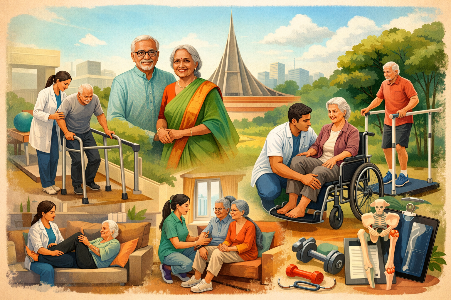 Geriatric Physiotherapy Opportunities in Bangladesh