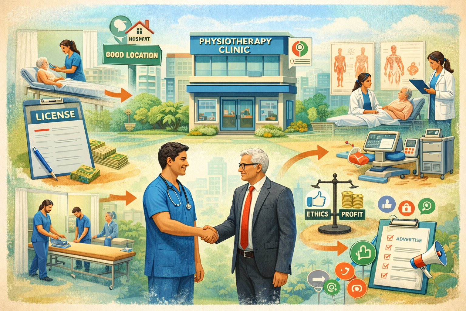 How to Open a Physiotherapy Clinic in Bangladesh